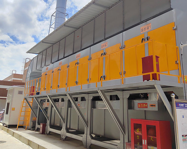 贵安新区喷漆行业催化燃烧废气处理设备