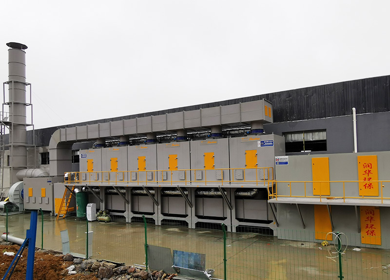 普定县危废行业废气，催化燃烧处理设备