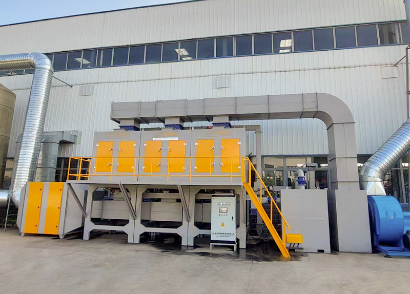 遵义市汇川区喷漆行业催化燃烧设备